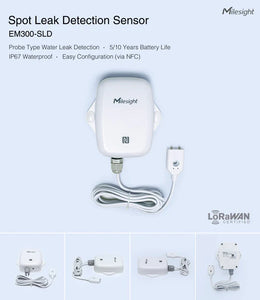 EM300-SLD Spot Leakage detection sensor LoRaWAN
