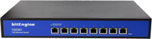 8 Port 10G/Multi-Giga Unmanaged Ethernet Switch, 8 x 10G Base-T Ports Plug & Play