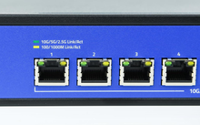 8 Port 10G/Multi-Giga Unmanaged Ethernet Switch, 8 x 10G Base-T Ports Plug & Play