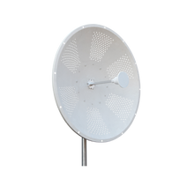 2.3-2.7GHz 27dBi Parabolic 3 foot Dual pol Dish Antenna with Reduced Wind Load 2-pack