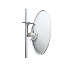 2.3-2.7GHz 27dBi Parabolic 3 foot Dual pol Dish Antenna with Reduced Wind Load 2-pack