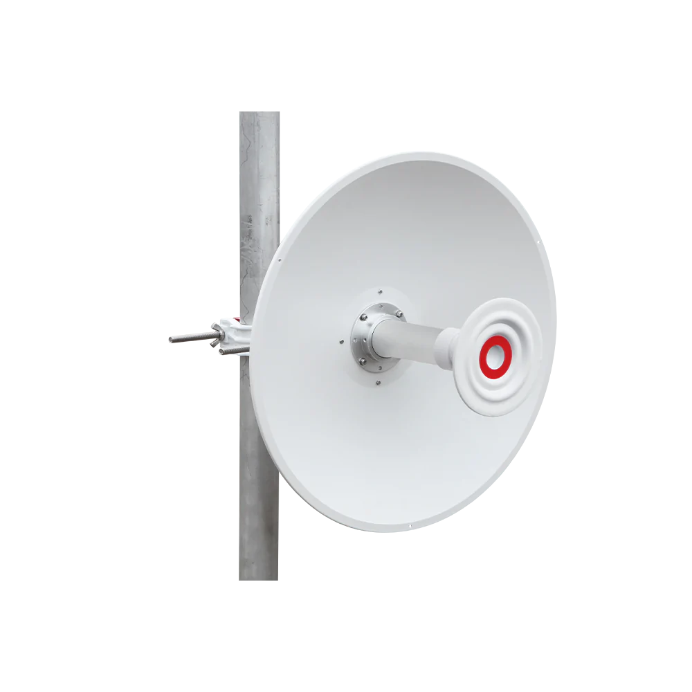 4.95-7.125GHz 25dBi 2x2 Dual Polarization Parabolic Dish Antenna 5-pack