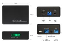 MimoTik POE Battery Power Pack   4-in-1 High Capacity 83.3Wh 802.3af/at