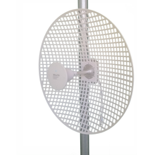 2.3-2.7GHz 22dBi Die Casting Grid Dish Antenna for Less Wind Load 2-Pack