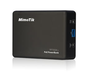 MimoTik POE Battery Power Pack   4-in-1 High Capacity 83.3 Wh 802.3af/at , Two wire switch