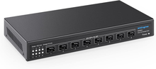 8X 10Gbps SFP+ unmanaged Ethernet Switch, Supports Fiber and Copper 10G/1G SFP+/SFP Module