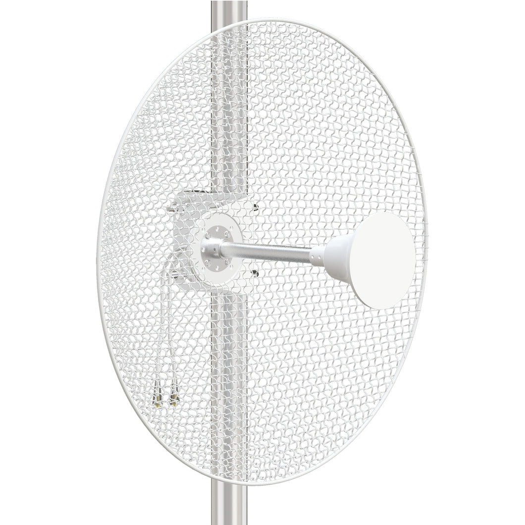 2.3-2.7GHz 22dBi Parabolic MIMO Grid Dish Antenna for Less Wind Load 4-Pack