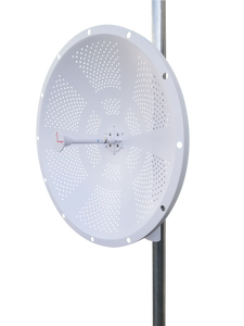 5GHz 28dBi 2x2 Dual Pol Dish Antenna with Reduced Wind Load  1-Pack