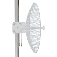 5GHz 28dBi  Dual Polarization Mesh Grid Dish Antenna for Less Wind Load  1-Pack